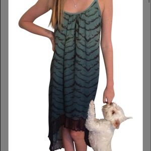 GYPSY 05 silk hi-lo dress